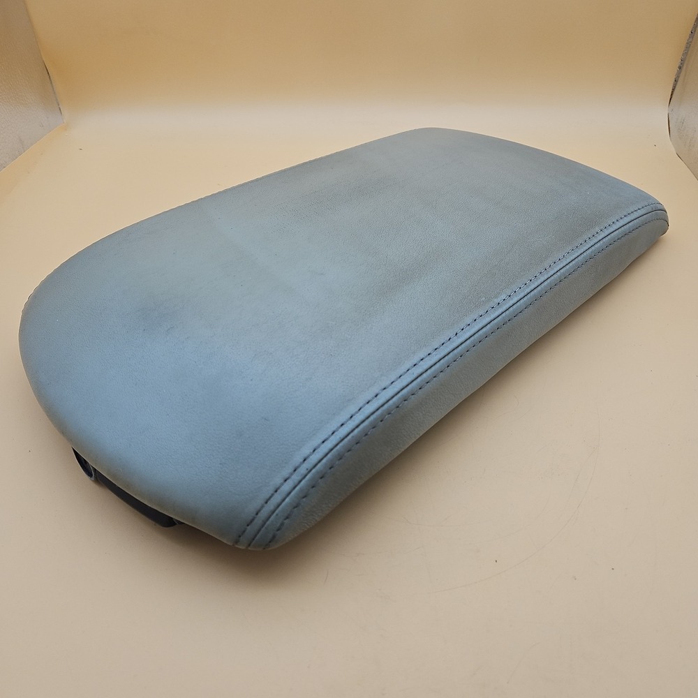 2004-2010 Infiniti QX56 Front Center Console Beige Leather Armrest Lid Cover OEM